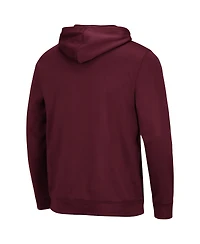 Men's Colosseum Maroon Virginia Tech Hokies Lantern Pullover Hoodie