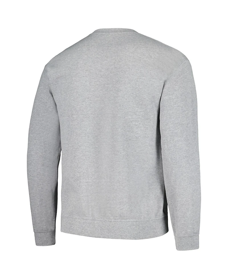 Men's and Women's Ripple Junction Heather Gray Attack on Titan Graphic Fleece Sweatshirt