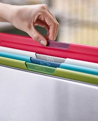Joseph Joseph Folio Icon Steel 4-Piece Chopping Board Set with Stainless-Steel Storage Case