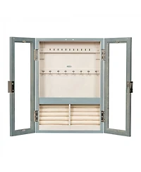 Mele & Co Leia Hanging Jewelry Cabinet in Finish