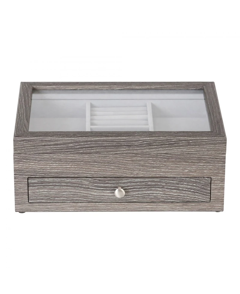 Mele & Co Ardene Jewelry Storage Case Woodgrain Veneer