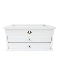 Mele & Co Large Lili Wooden Jewelry Box