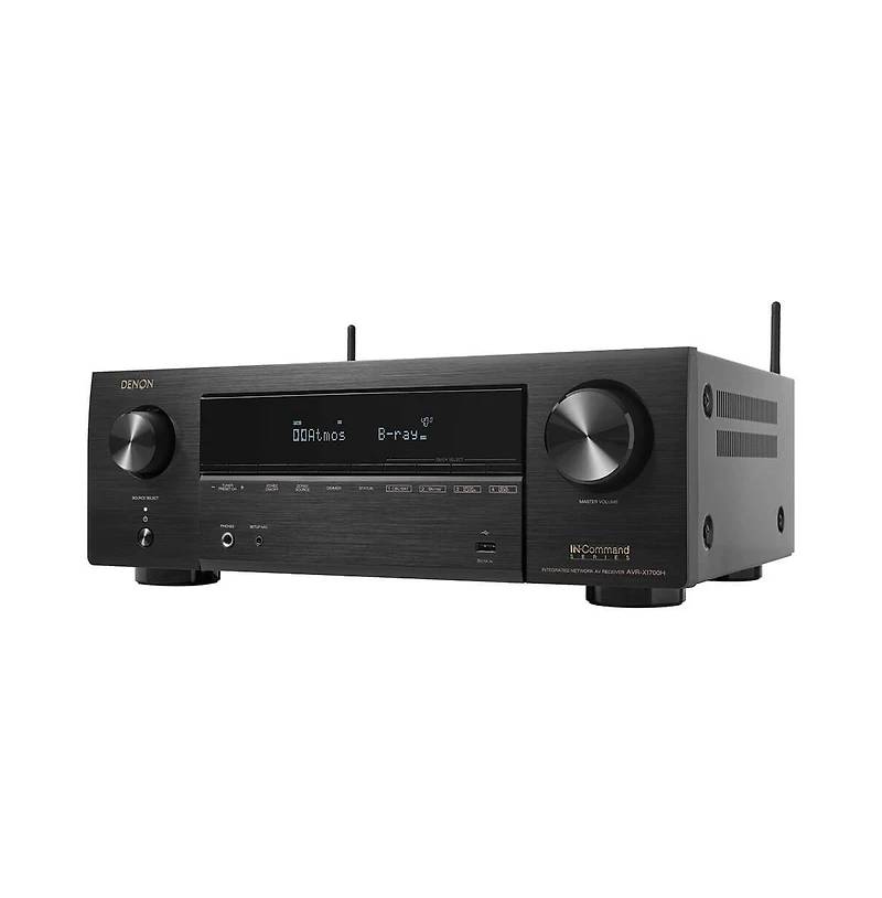 Denon 7.2 Channel with 3D Audio, Voice Control and Heos Built in 8K Av Receiver