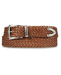 Lucky Brand Women's Braided Genuine Leather Western Belt