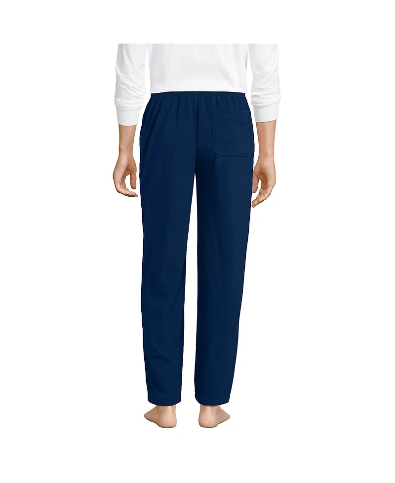 Lands' End Men's Tall Fleece Pajama Pant