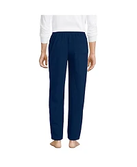 Lands' End Men's Tall Fleece Pajama Pant
