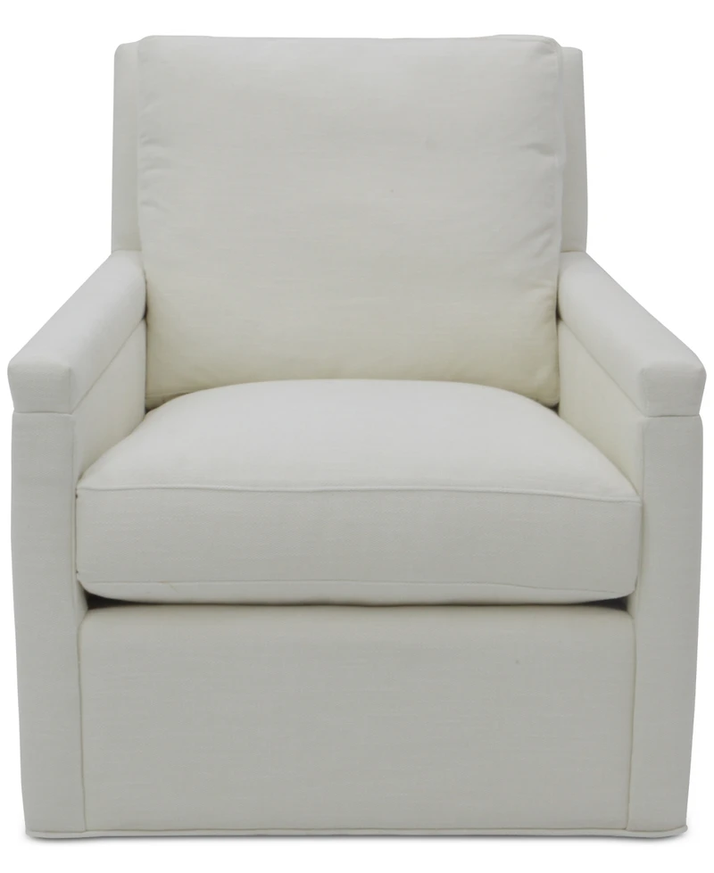 Henwick 29" Fabric Swivel Chair, Created for Macy's