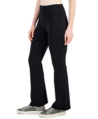 Id Ideology Women's Petite Studio High Rise Flare Leggings, Created for Macy's