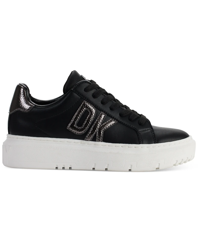 Dkny Women's Marian Lace-Up Low-Top Platform Sneakers