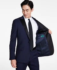 B by Brooks Brothers Men's Classic-Fit Stretch Solid Tuxedo Suit Separates Jacket