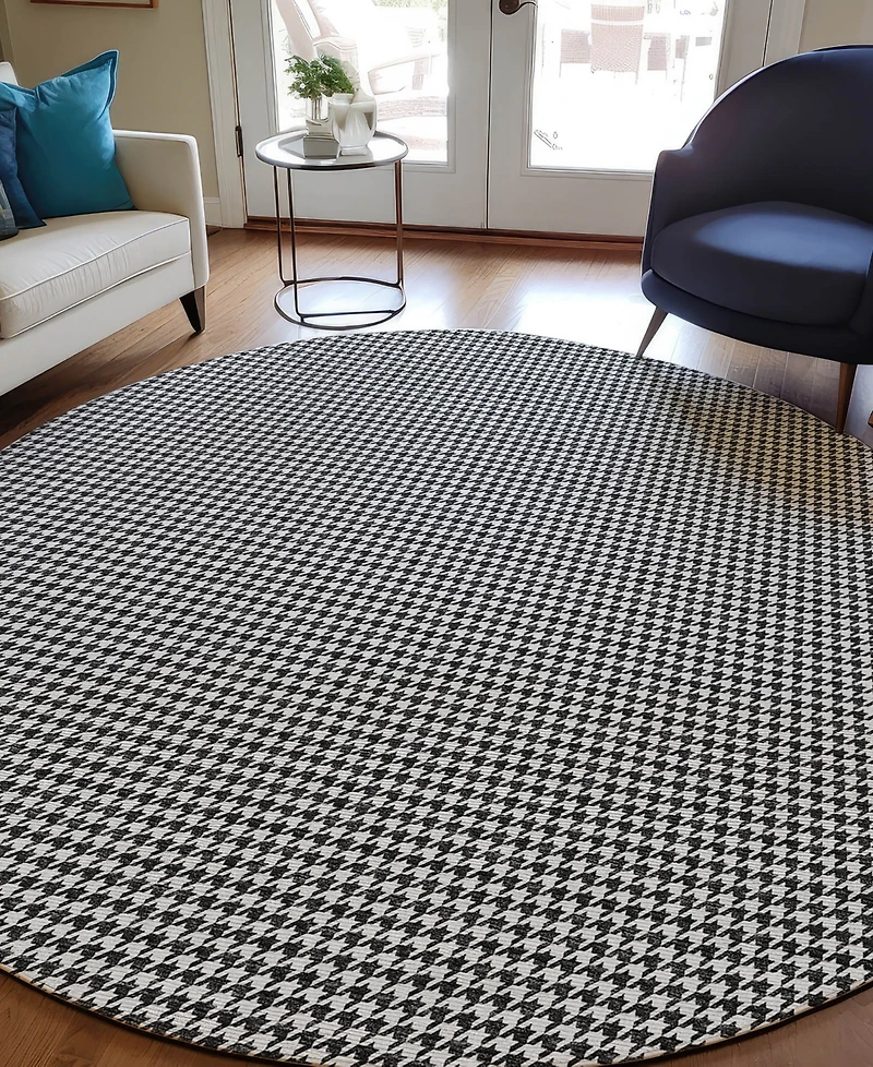 Dalyn Hinton Washable HN1 6' x Round Area Rug