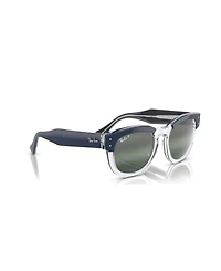 Ray-Ban Unisex Mega Hawkeye Chromance Polarized Sunglasses, Mirror Gradient RB0298S