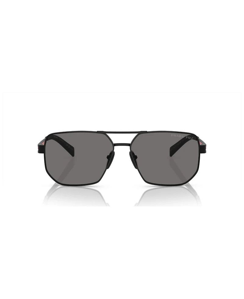 Prada Linea Rossa Men's Polarized Sunglasses, Ps 51ZS