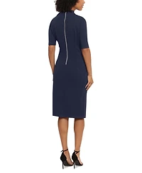 Maggy London Women's Ruched Sheath Dress