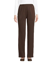 Lands' End Petite Sport Knit High Rise Pants
