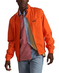 Men's Big & Tall Classic Iconic Racer Jacket (Slim Fit)