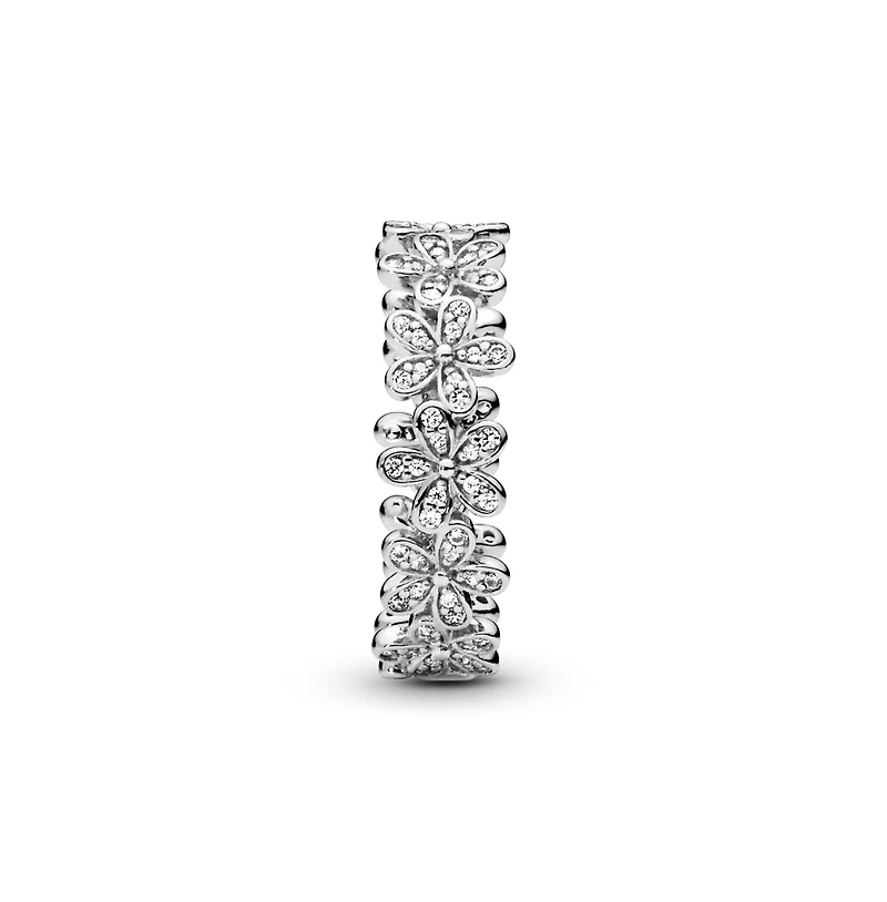 Pandora Cubic Zirconia Moments Daisy Flower Ring