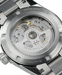 Hamilton Women's Swiss Automatic Khaki Field Expedition Stainless Steel Bracelet Watch 37mm