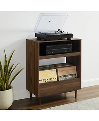 Crosley Furniture Liam 28" Medium-Density Fiberboard (Mdf) Record Player Stand