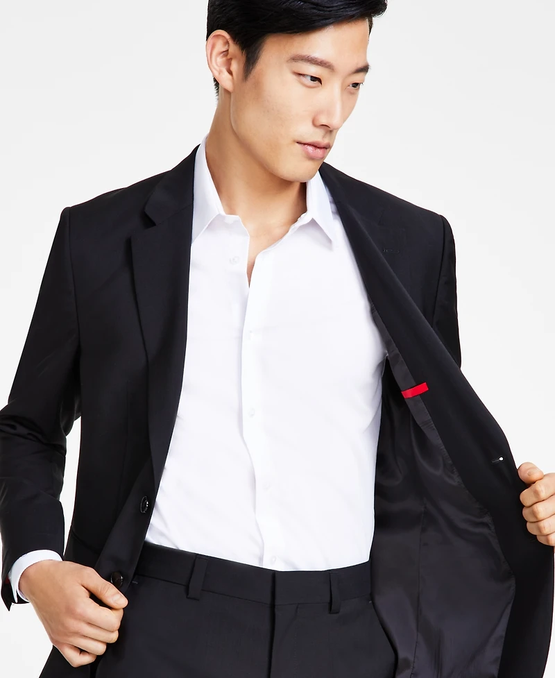 Hugo by Boss Men's Modern Fit Wool Suit Jacket