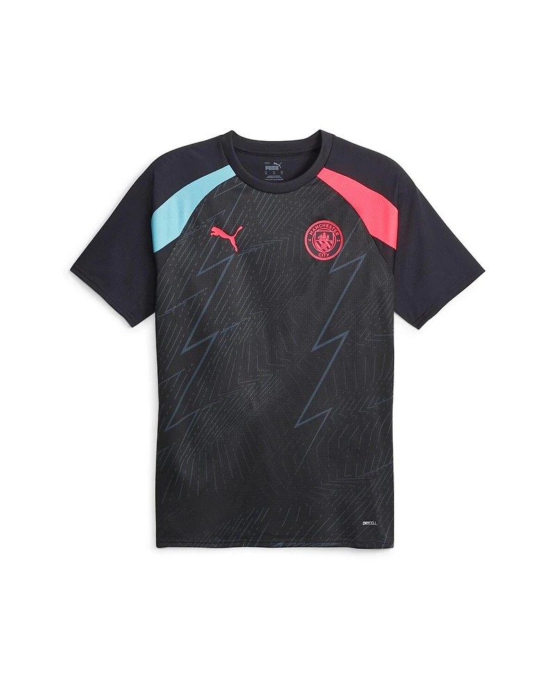 Men's Puma Navy Manchester City 2023/24 Pre-Match Jersey