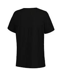 Women's Black Halloween Graphic T-shirt