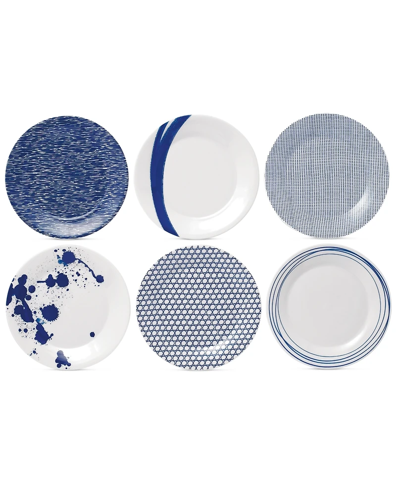 Royal Doulton Pacific Accent Plates, Set of 6