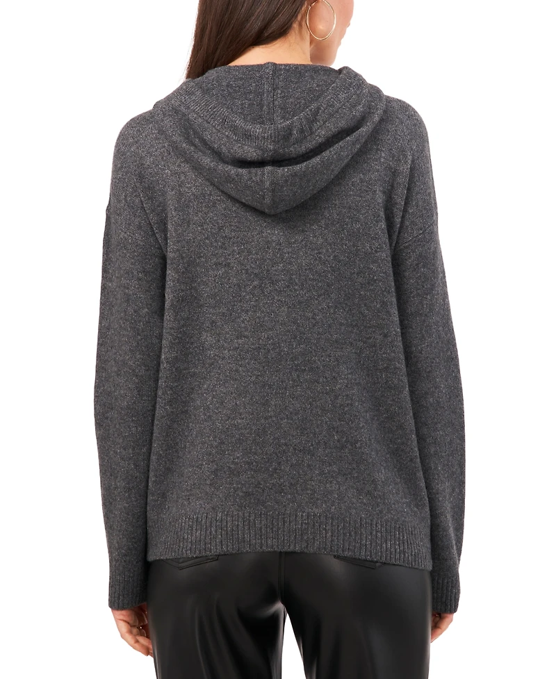 Vince Camuto Women's Cozy Hooded Pullover Sweater