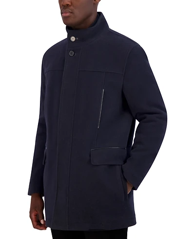 Cole Haan Men's Heavy Plush Car Coat