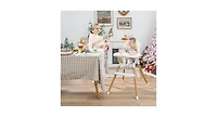 4-in-1 Convertible Baby High Chair Infant Feeding with Adjustable Tray
