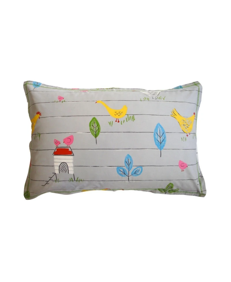 Cockadoodle Standard Sham for Kids