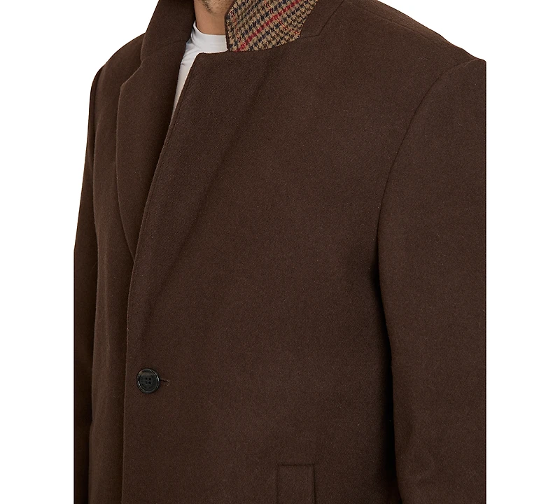 Sam Edelman Men's Single-Breasted Two-Button Coat
