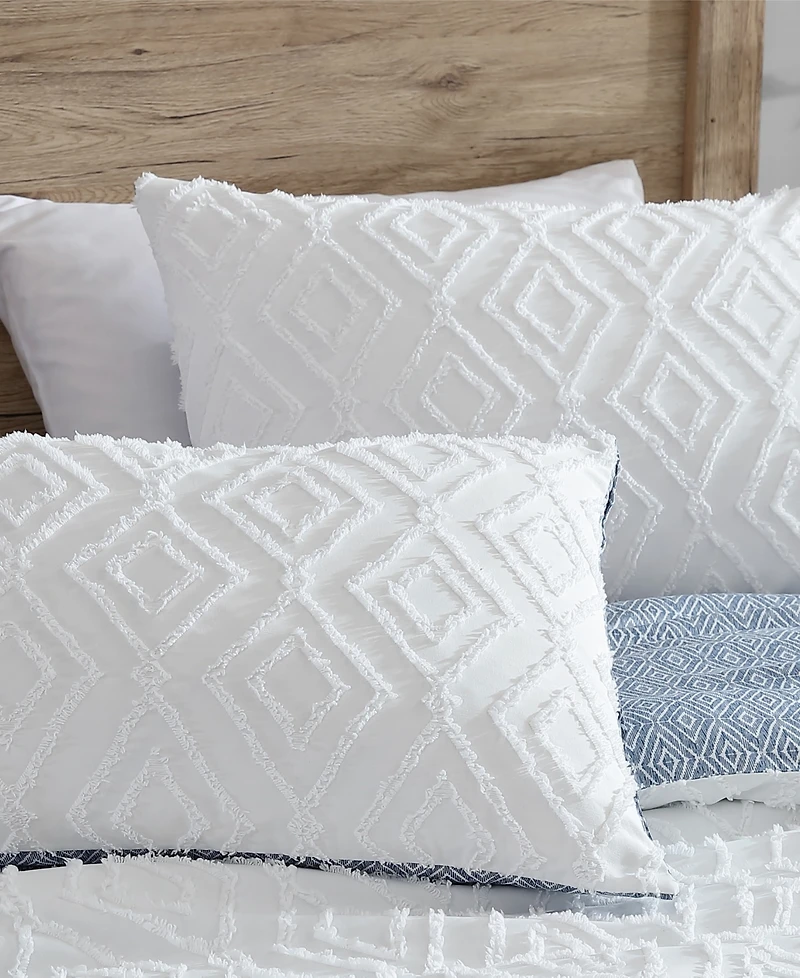 French Connection Hanwell 3-Pc. Comforter Set, King