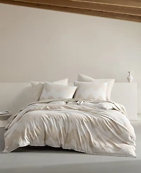 Closeout! Marimekko Lokki Cotton 3 Piece Duvet Cover Set, King