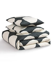 Marimekko Kivet Cotton 3 Piece Duvet Cover Set, Full/Queen