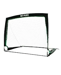 Net Playz Backyard Soccer Goal, Light Up Soccer Goals Gift, Glow in The Dark, Portable Pop-up Football Goals for Kids Teens Youth