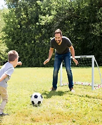 Net Playz Backyard Soccer Goal, Soccer Net, High-Strength, Fast Set-Up Weather-Resistant, 4' x 3'