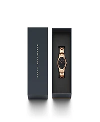 Daniel Wellington Women's Iconic Link Rose Gold-Tone Stainless Steel Watch 32mm