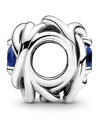 Pandora Birthstone Crystals Eternity Circle Charm