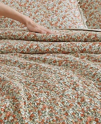 Laura Ashley Loves ton Cotton Reversible -Piece Quilt Set