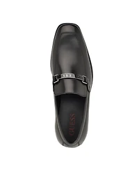 Guess Men's Hisoko Square Toe Slip On Dress Loafers