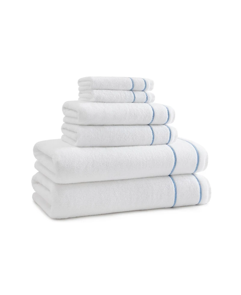 Cassadecor Bowery Stripe Cotton Hand Towel, 18" x 30"