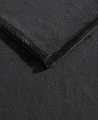 Kenneth Cole Reaction Solid Ultra Soft Plush Fleece Blanket