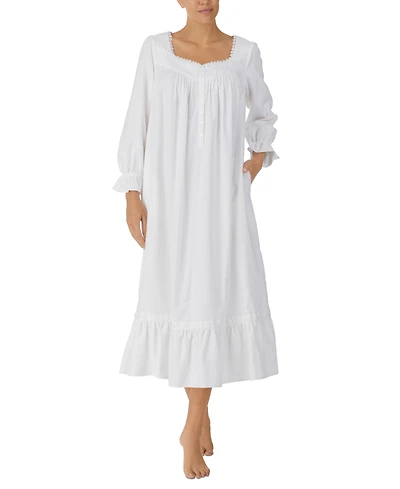 Eileen West Women's Cotton Flannel Ballet Nightgown