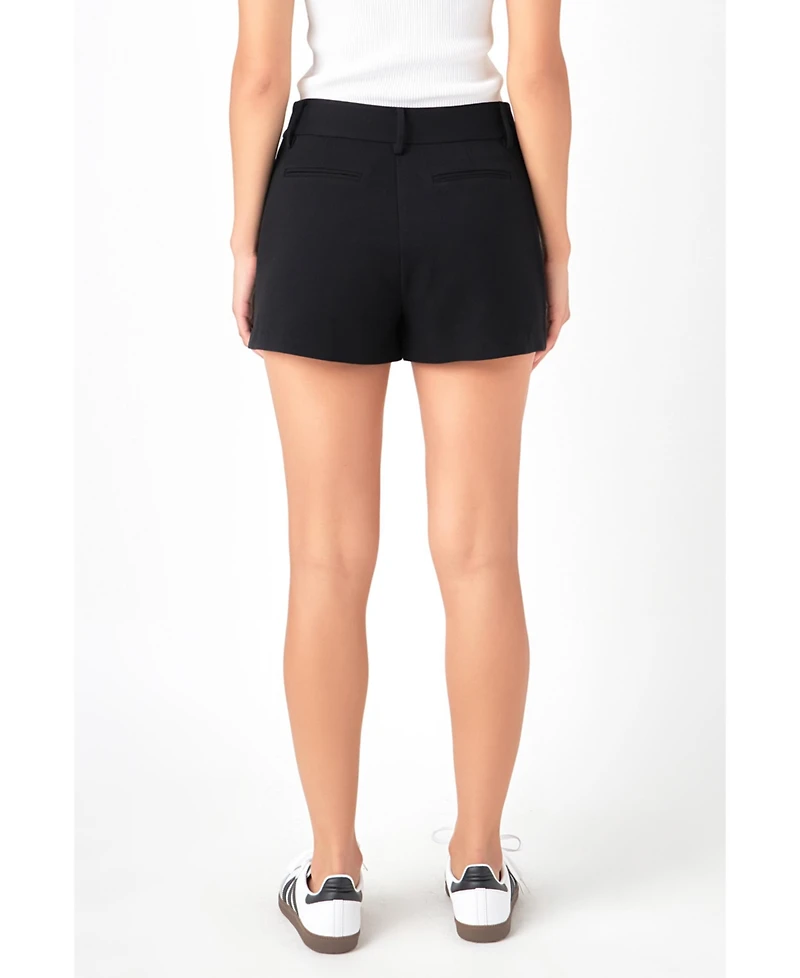Women's Low Waisted Mini Skort