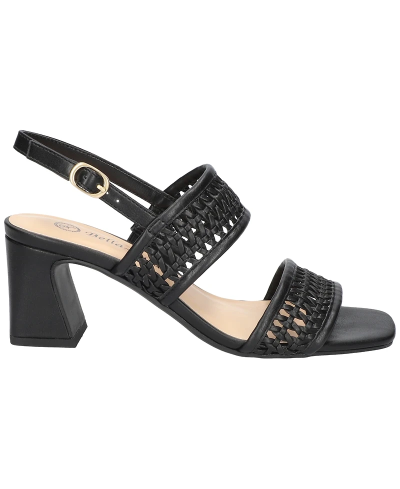 Bella Vita Women's Xannon Block Heel Sandals