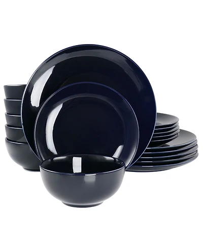 Elama Luna 18 Pc. Dinnerware Set, Service for 6