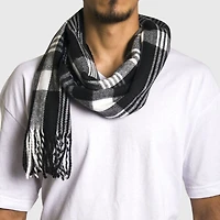 Alpine Swiss Men's Scarf Soft 80 Inch Long Warm Scarves Plaids Winter Shawl