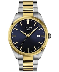 Tissot Men's Swiss Pr 100 Two-Tone Stainless Steel Bracelet Watch 40mm