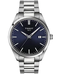 Tissot Men's Swiss Pr 100 Stainless Steel Bracelet Watch 40mm